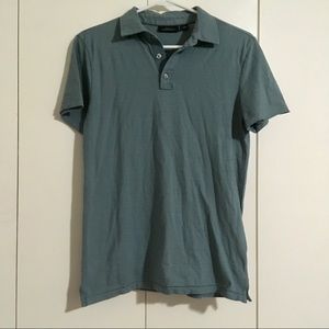 Men’s blue polo